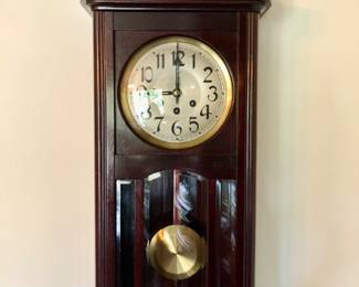 Antique German Clock w/Key