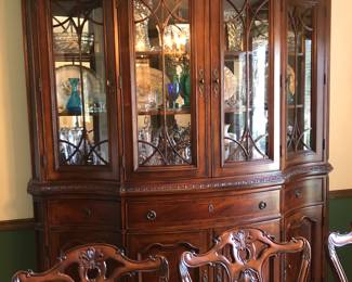 Lighted China Cabinet
