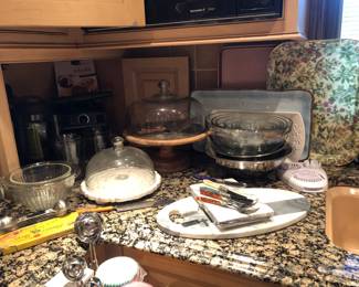 VitaMix, Glass Bowls, Cheese Bds.