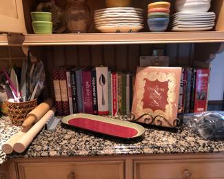 Cookbooks, Bakeware, Dishware
