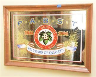 Pabst Brewing mirror