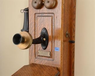 antique telephone