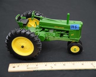 die cast John Deere tractor
