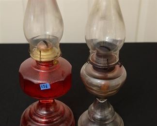 oil lamps