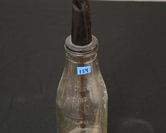 antique oil bottle