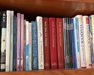 TOI001 World Atlas, Almanac, And Assorted Books