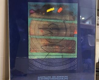 TOI006- 1969 Max Ernest “Estampes” Surrealism Poster