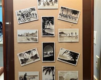 TOI014- Framed Vintage Hawaiian Theme Photographs