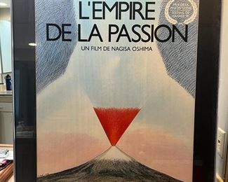 TOI016- Framed L’Empire De La Passion Movie Poster