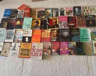 TOI041 Mussolini Biography’s And Other Assorted Paperbacks