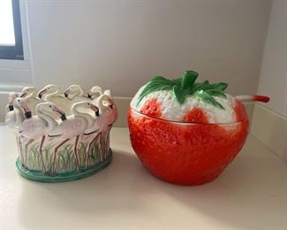 TOI084- Vintage Ceramic Serveware