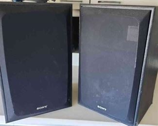 TOI102 - Pair Of Sony Speakers