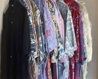 TOI122 Vintage Aloha Shirts - Tori Richards, Reyn Spooner