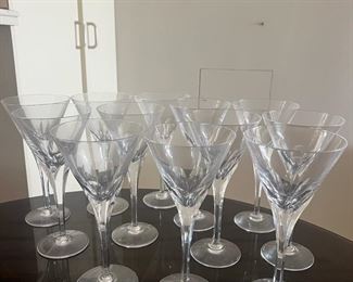 TOI131- Dozen Stuart Crystal Stemware
