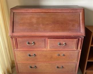 TOI136- Vintage Secretary Desk