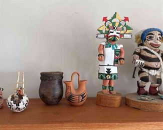 TOI141 - Hopi, Navajo, And Pueblo Figurines And Artifacts