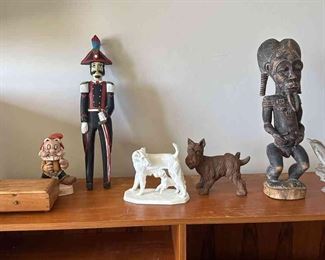 TOI142 - Various Collection Of Figurines And A Music Box