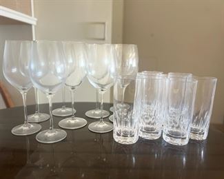 TOI147- Assorted Wine Glasses And Glassware