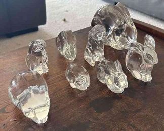 TOI184 - Large Collection Of Crystal Bunnies