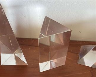 TOI185 Tiffany And Co. Crystal Paper Weights