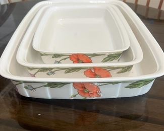TOI196- Vintage Villeroy & Boch Ampola Bakeware