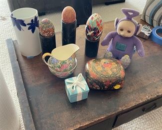 TOI202- Royal Winton Creamer And Sugar Bowl,eggs On Stand