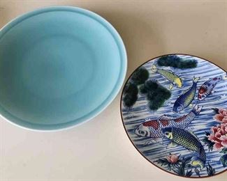 TOI223 - Pair Of Serving Platters