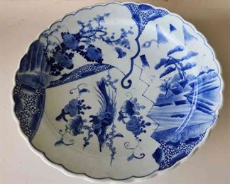 TOI229 - 18.5 Inch Diameter Vintage Serving Platter