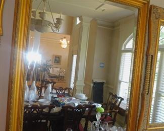 Gilt Beveled Glass Mirror
