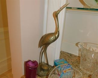 Brass Crane