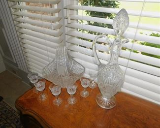 Decanter & Glass Basket