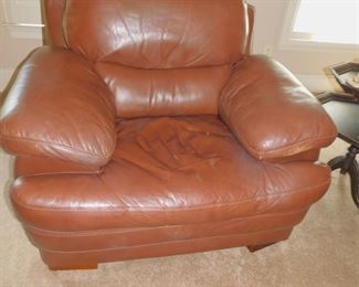 Leather Club Chair