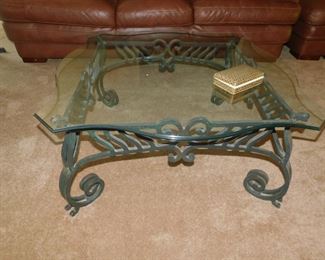 Glass Top Coffee Table