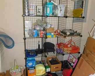Wire Cube Shelving And Many Extra Pieces