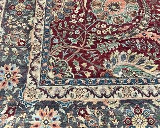 #106)- $250 - Obeetee Classics India Wool Oriental Rug Red/Brown. 6x9.  Available for pick up near the Country Club Plaza in KCMO