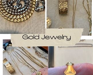 14kt jewelry, 18kt jewelry & 22kt coin ring