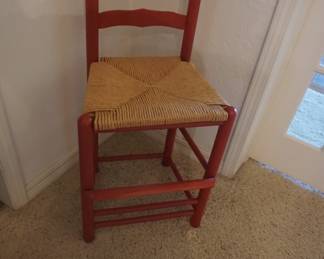 cane bottom youth chair