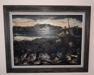 Original Painting Signed By "James Carlin"