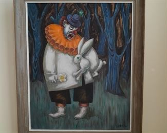 Original Painting Signed By "James Carlin