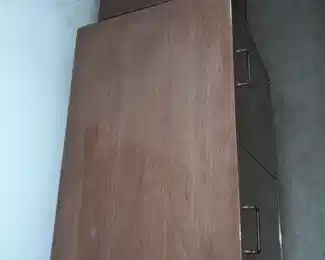 BEAUTIFUL Original Mid-Century Modern Bedroom Suite (2 Nightstands, Tall "Dania" Dresser, & Low "Dania" Dresser) By Merton Gershun For American Of Martinsville (NEAR MINT CONDITION!)