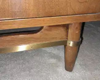 BEAUTIFUL Original Mid-Century Modern Bedroom Suite (2 Nightstands, Tall "Dania" Dresser, & Low "Dania" Dresser) By Merton Gershun For American Of Martinsville (NEAR MINT CONDITION!)