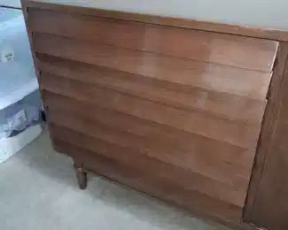 BEAUTIFUL Original Mid-Century Modern Bedroom Suite (2 Nightstands, Tall "Dania" Dresser, & Low "Dania" Dresser) By Merton Gershun For American Of Martinsville (NEAR MINT CONDITION!)