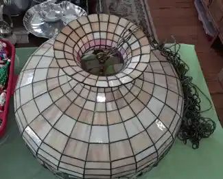 Stained Glass Hanging Chandelier