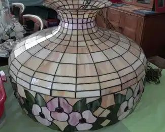 Stained Glass Hanging Chandelier