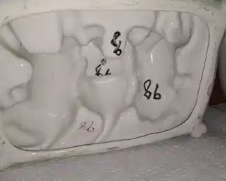 Italian Hand Painted Dog Figurine