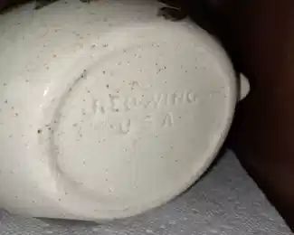 Vintage Red-Wing Pottery (USA) Mid-Century Teapot