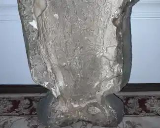 FABULOUS Pair Of Original Mid-Century Modern Austin Productions Inc. Hanging Clay Wall Sculpture Figures (1962)