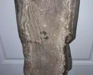 FABULOUS Pair Of Original Mid-Century Modern Austin Productions Inc. Hanging Clay Wall Sculpture Figures (1962)