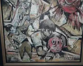 Original Painting Signed By "James Carlin"