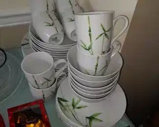 "Orient Green" By Gorham China Set